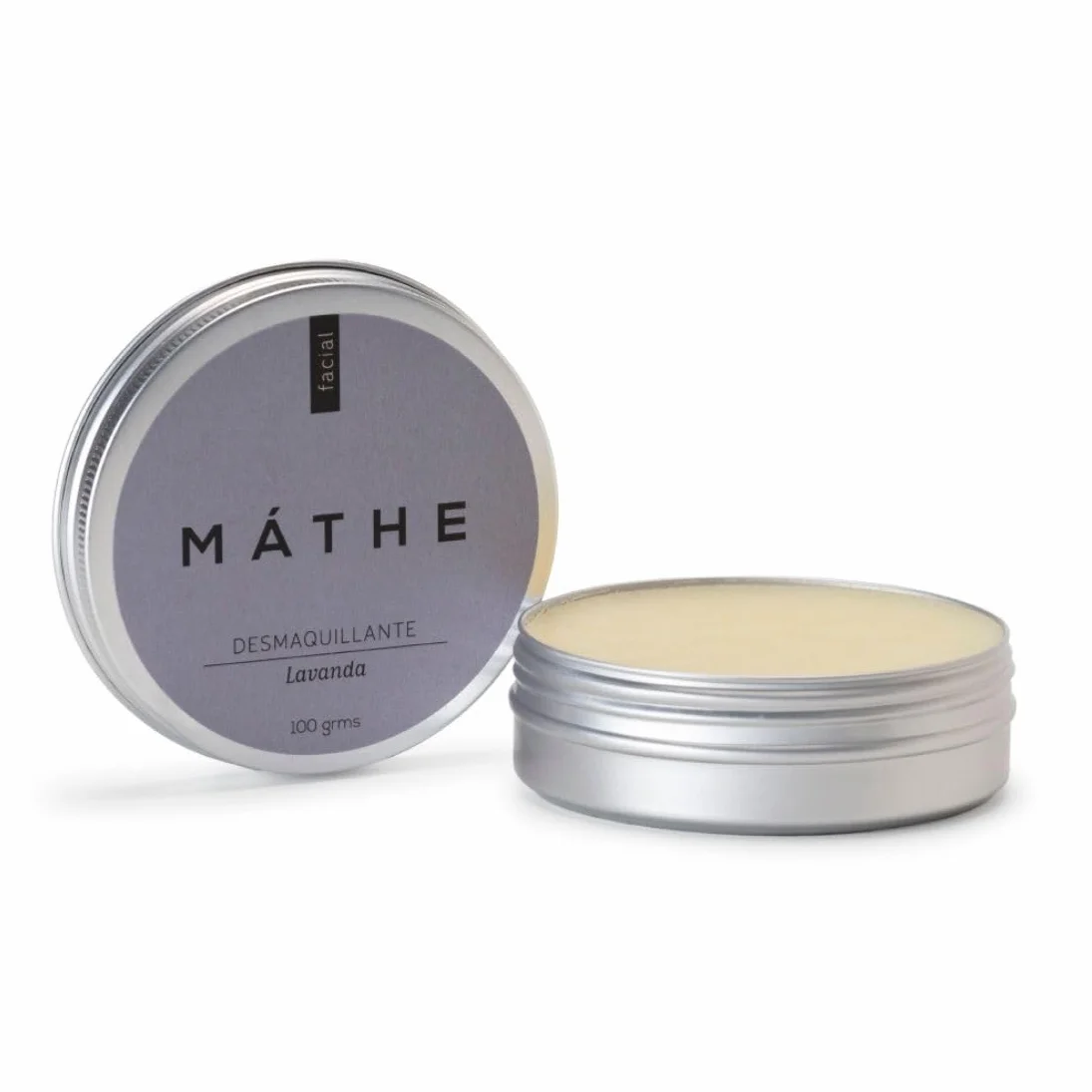 Bálsamo Desmaquillante Natural de Lavanda — Fortalece Pestañas y Elimina Maquillaje Waterproof — Piel Sensible (100 g)