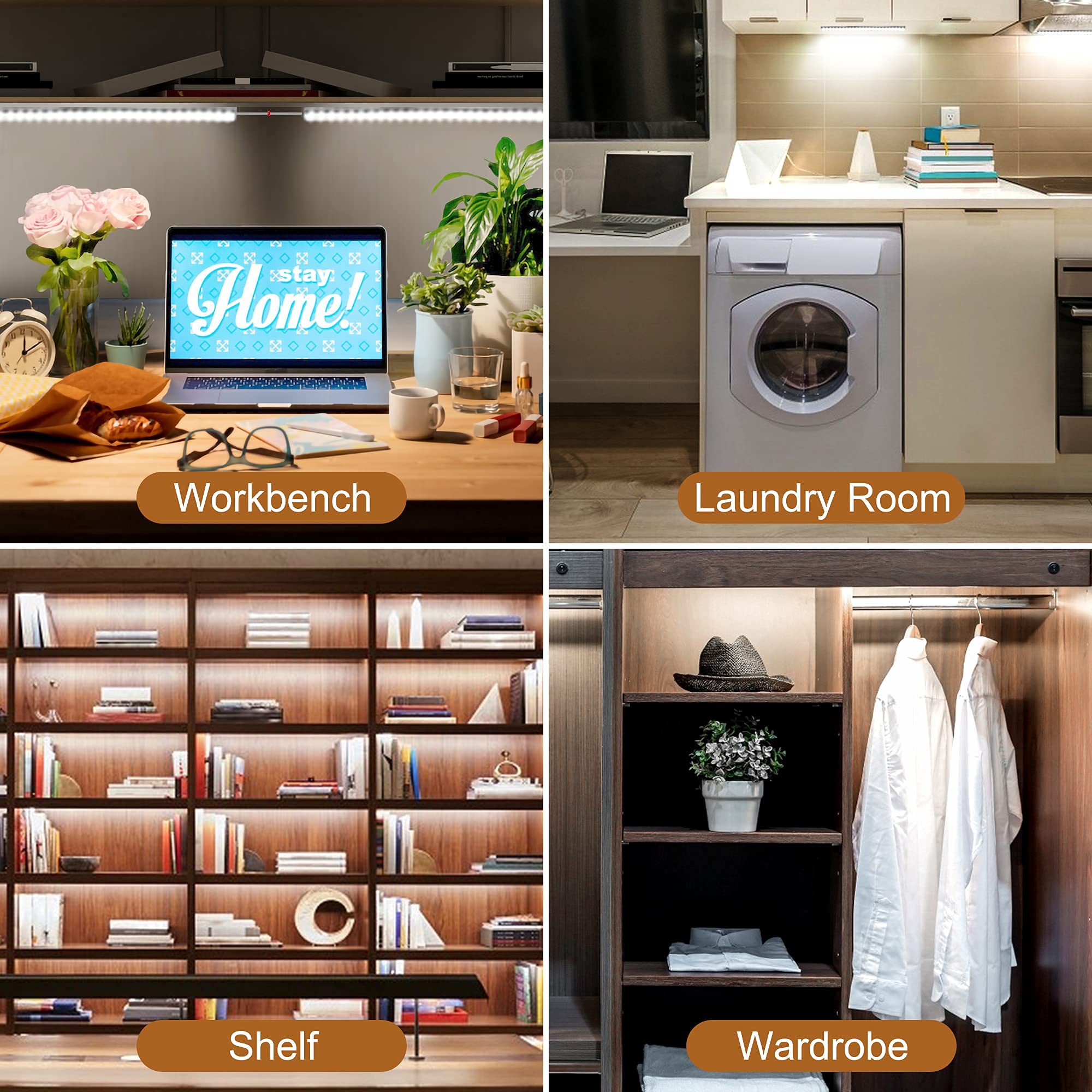 Slim Dimmable Under Cabinet LED Light Bar