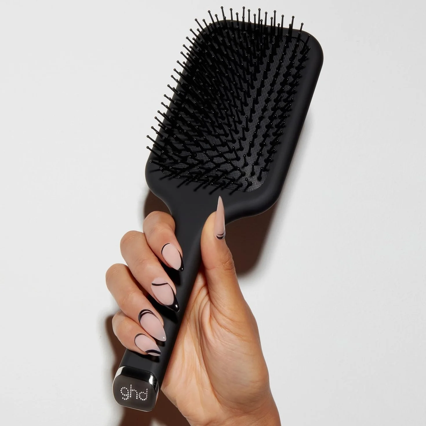 ghd the all rounder - cepillo de pala para Todos los tipos de cabello, para Mujeres, Negro