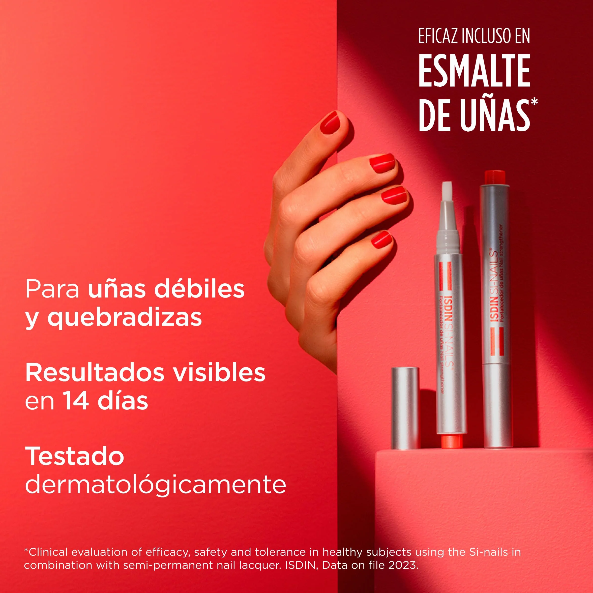 ISDIN SI- NAILS- 2.5 ml | Fortalecedor de uñas | Resultados visibles en 14 días
