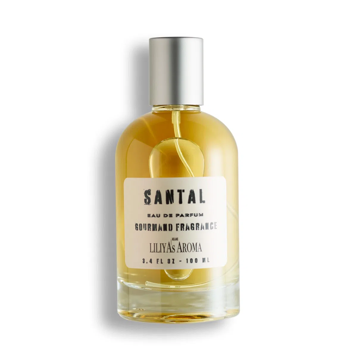 Liliya's Aroma SANTAL Liliya's Aroma Eau de Parfum para hombre y mujer, una fragancia lisa cautivadora que captura la esencia de la elegancia pura y la sofisticación atemporal.