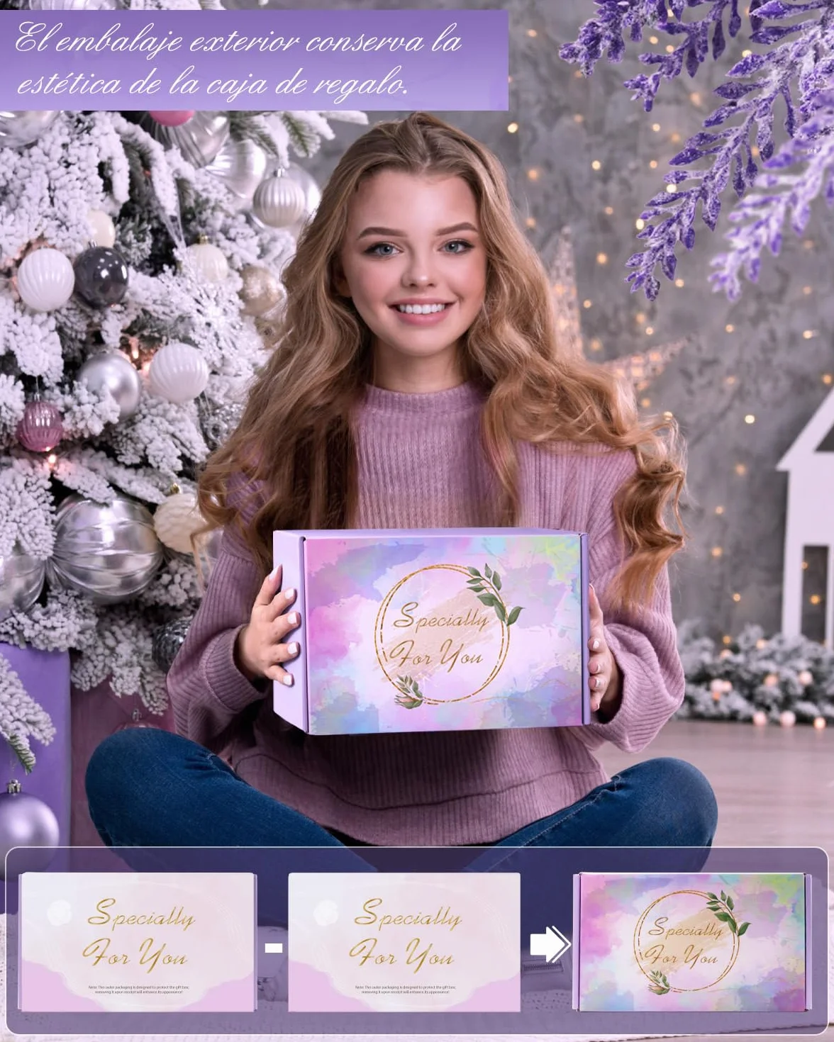 LIVEHITOP Regalo Mujer, Regalos Originales para Mujer, Amigas Madre Hermana Esposa 7PCS Regalo Set Incluye Taza Termica Cumpleaños, San Valentín, Día de la Madre, Navidad