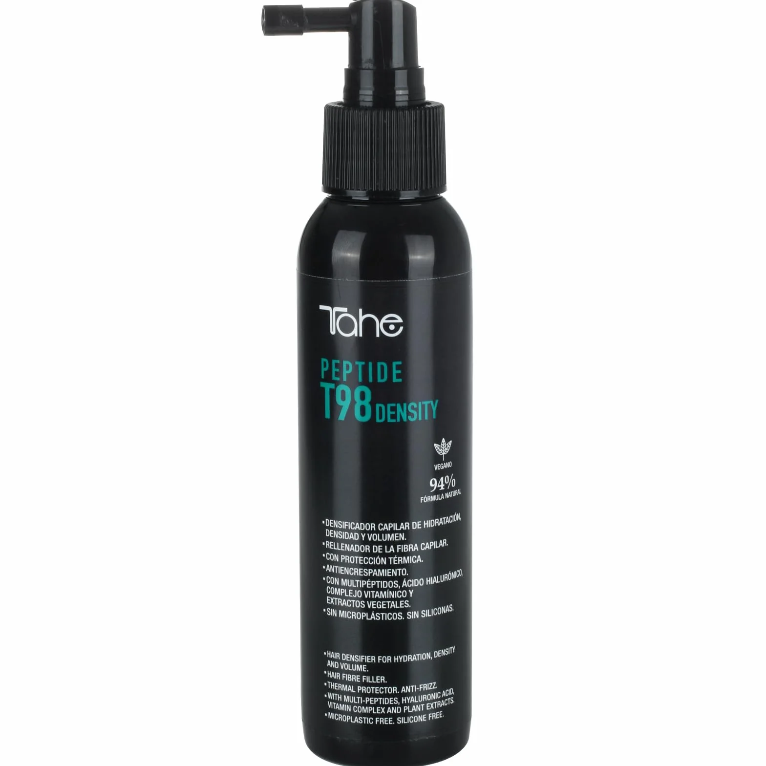 Tahe Peptide T98 Crema de peinado densificadora capilar Density que aporta hidratación, densidad y volumen, 125 ml
