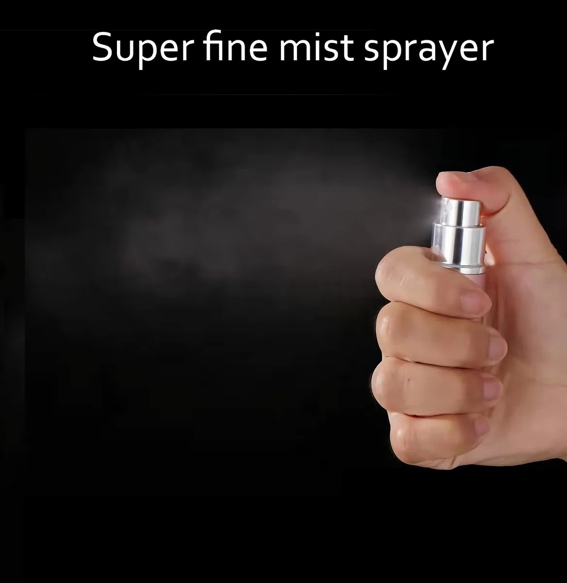 48 Piezas Mini 10 ml Aluminio Mezclado Botella de Spray Pequeño Vidrio Vacías con Bomba en Spray de Niebla Fina Atomizador Muestra para Perfume Artículos de Agua Líquidos Cosmético Viaje