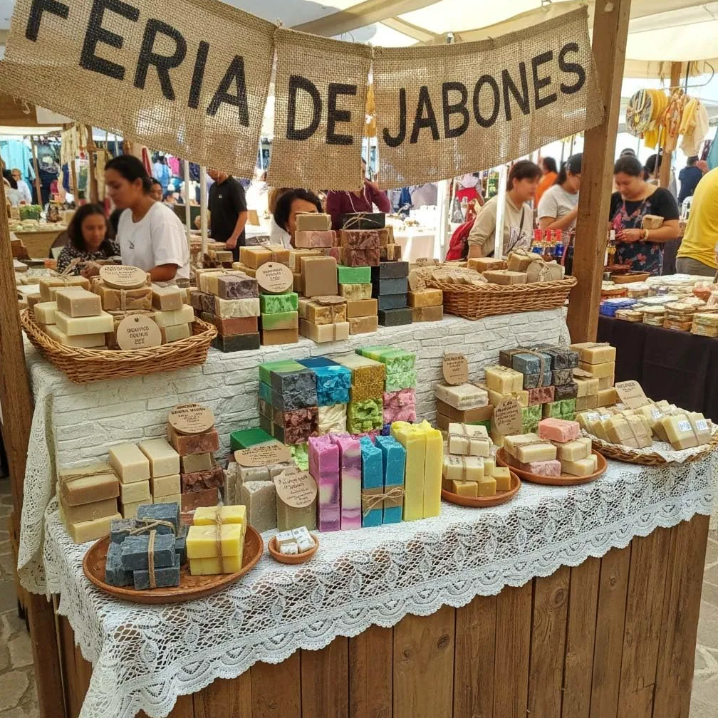 5 Uds. Barra de jabón artesano de Leche de cabra (1.2kg) Venta al por mayor - DIY - Jabones naturales a granel - Hecho en España - Piel muy seca, agrietada y madura - Reduce arrugas y manchas