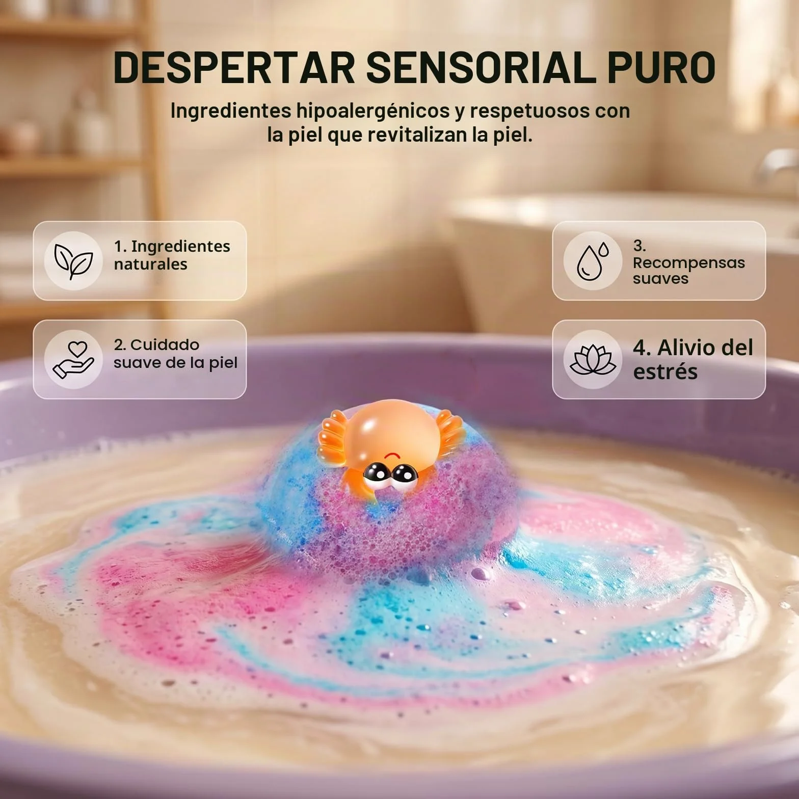 12 PCS Bath Bombs Kids – Bombas de baño niños con juguete sorpresa | Bath Bomb Gift, Bolas de baño con sorpresa, Bomba de baño infantil para cumpleaños y Navidad