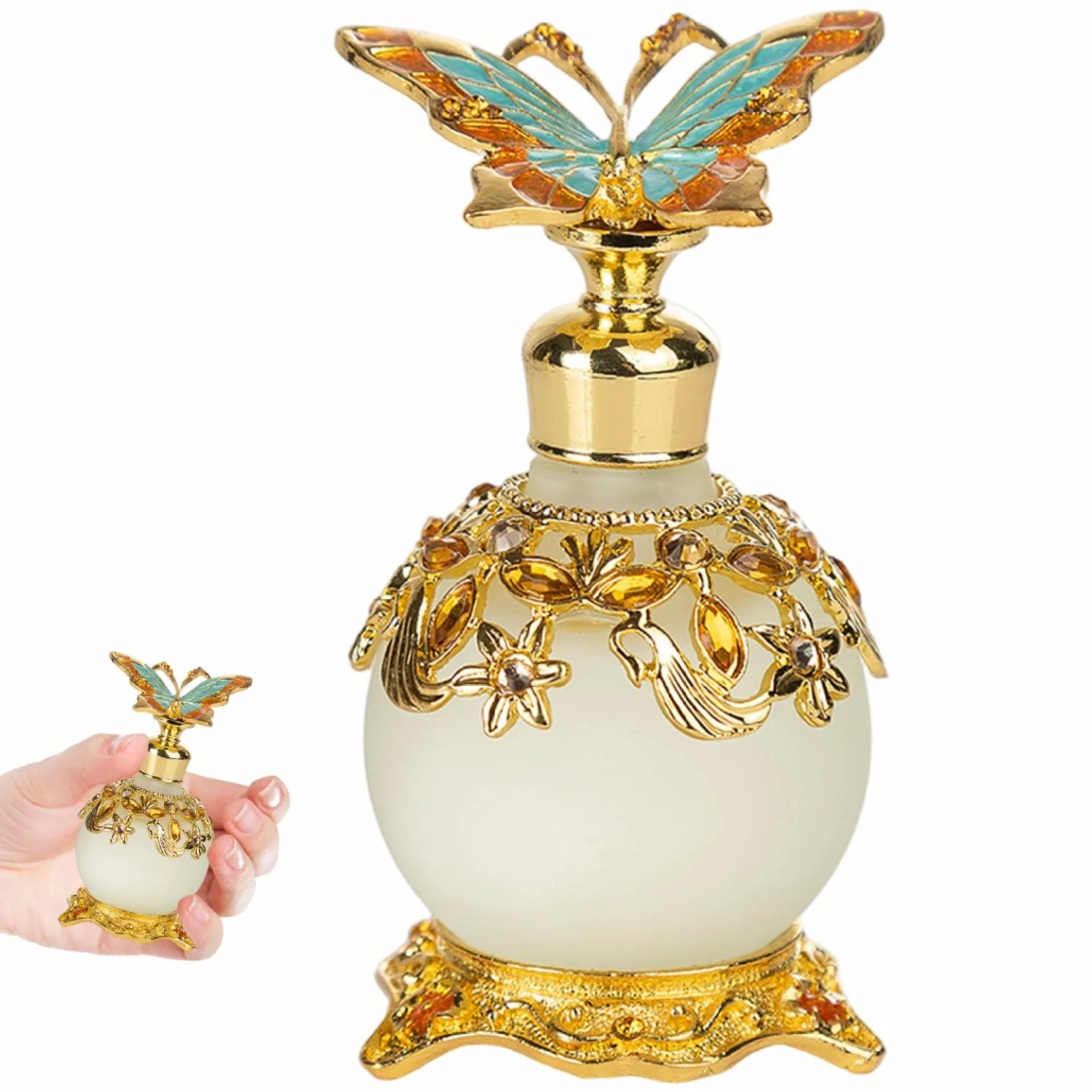 Aceite de perfume árabe, fragancia de larga duración de 25 ml, perfume de Dubái con botella de lujo para mujer, jour de Pâques