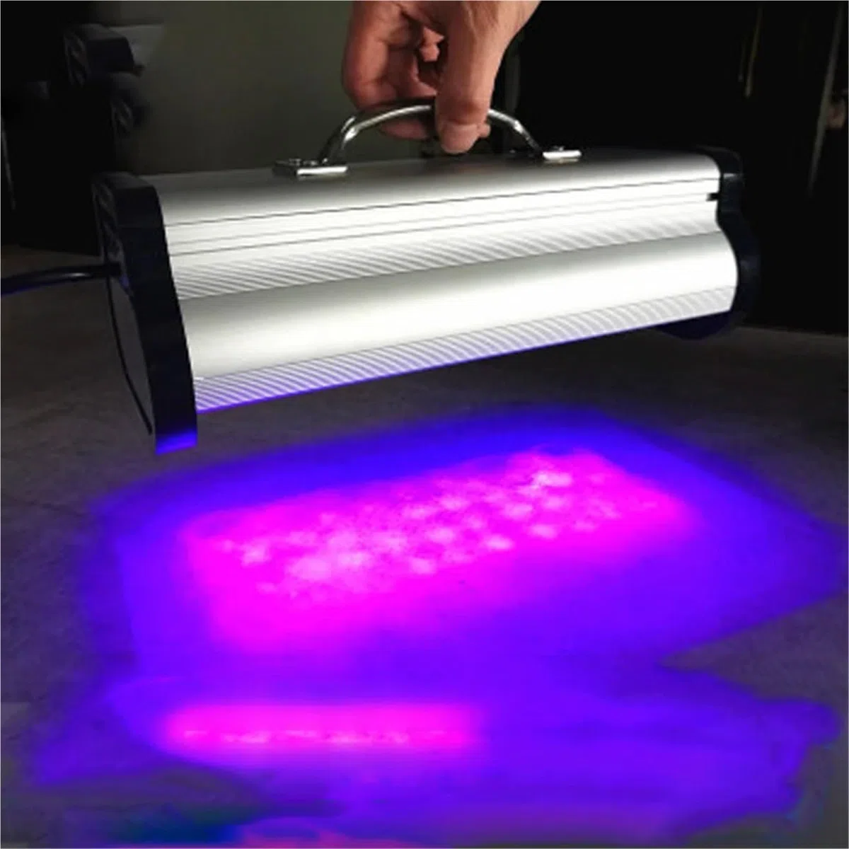 lámparas led Lámpara De Curado, LED Coloidal Portátil Sin Sombras Para Tinta Verde Con Luz Ultravioleta 365 Nm, 395 para Casa, Salón, Viajes, Talleres(150W_395NM)