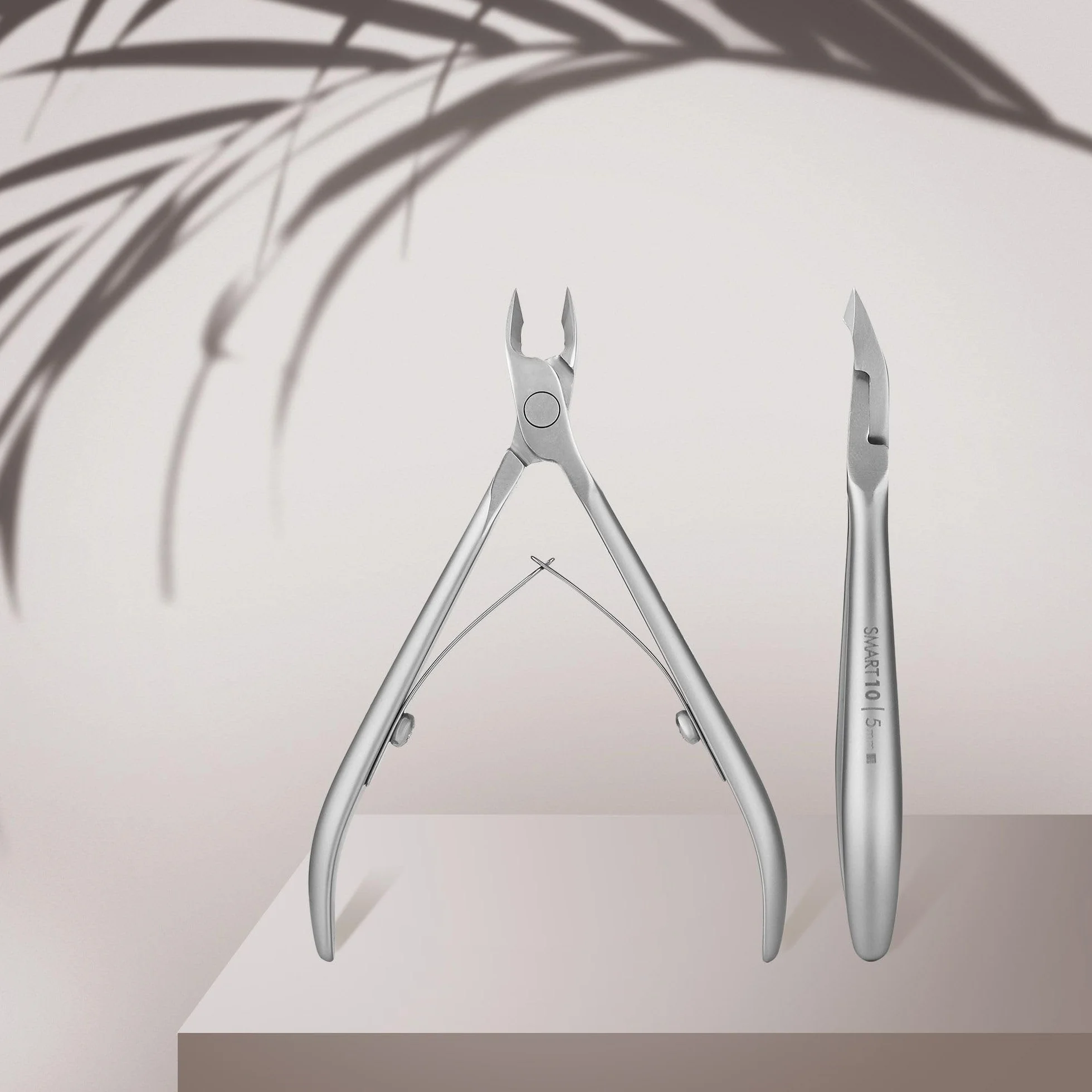 STALEKS PRO by Natury Nails Alicate profesional para cutículas 5 mm. Acero inoxidable. Smart 10-5