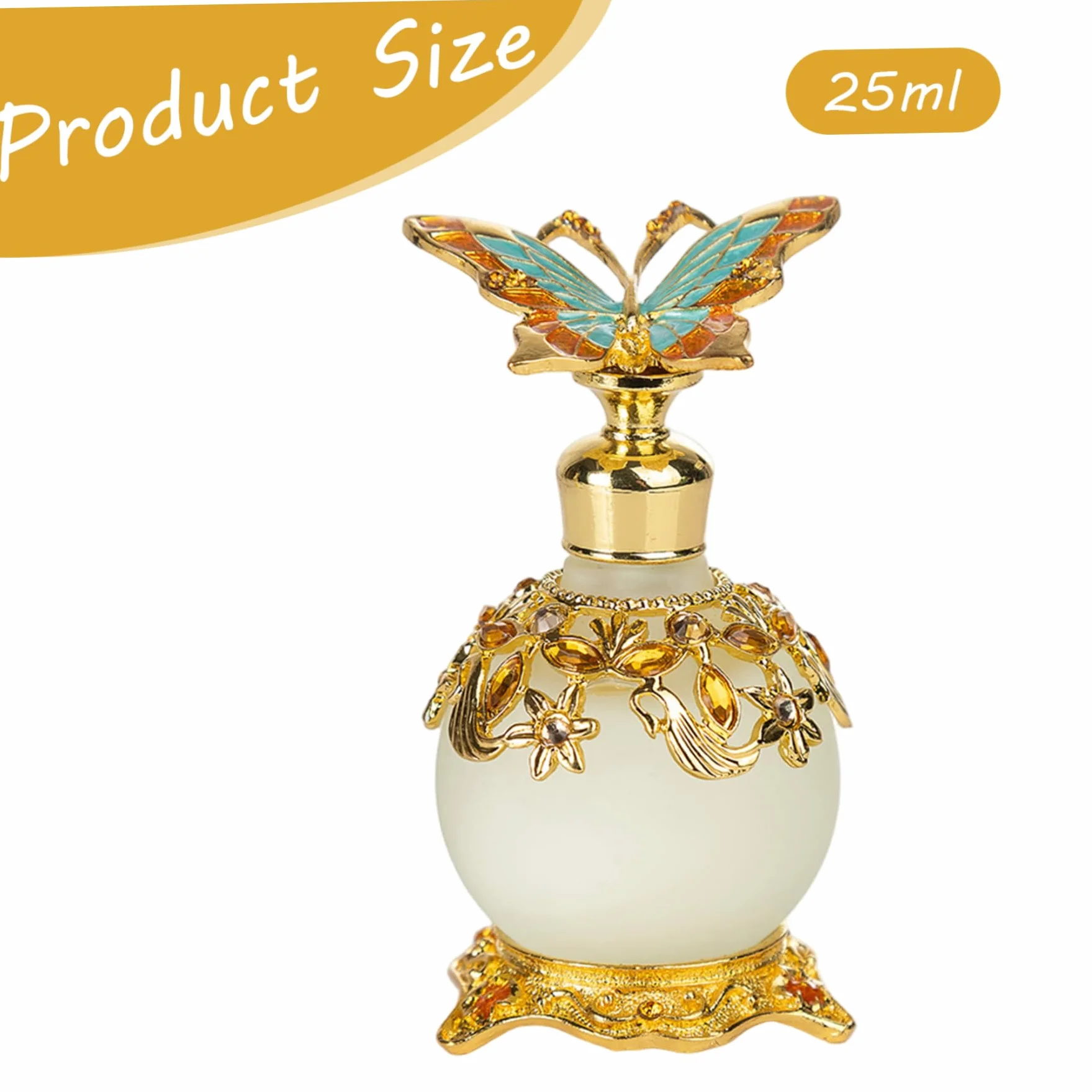 Aceite de perfume árabe, fragancia de larga duración de 25 ml, perfume de Dubái con botella de lujo para mujer, jour de Pâques