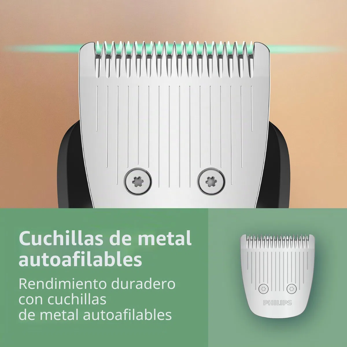 Philips Norelco All-in-One 9000 - Recortadora 28 en 1, para cara, cabello y