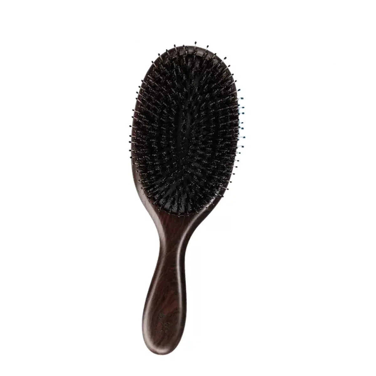 Cepillo de pelo de cerdas de jabalí para cabello grueso, rizado, fino, largo, corto, húmedo o seco, añade brillo y hace que el cabello sea suave, el mejor cepillo de pelo de paleta para hombres