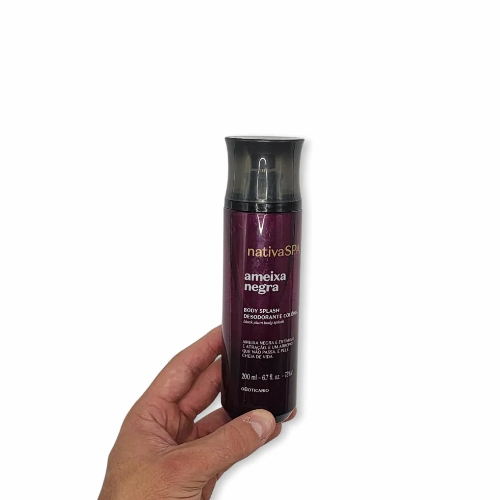 O Boticário Nativa SPA Ciruela Negra Bruma Corporal Body Spray Vaporizador Perfumado de Fragrancia para Cuerpo 200ml
