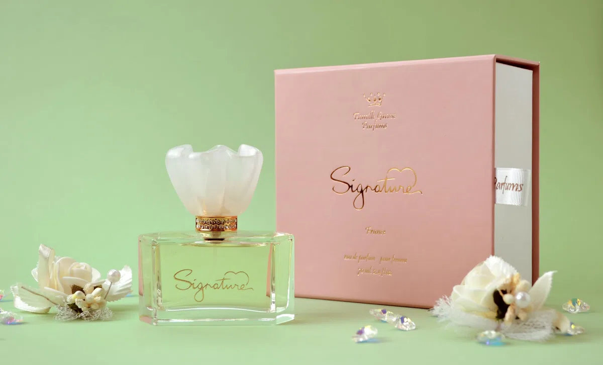 Firma – Perfume de nicho para mujer 70 ml | Floral & Musk | Artesanal | Fabricado en Francia | Producto de Grasse