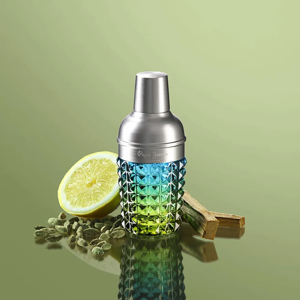 Pepe Jeans Cocktail Edition For Him Estuche Regalo Perfumes Hombre Pack de 3 Piezas Eau de Toilette 30ml, After Shave 50ml y Shower Gel 50ml Set Fragancia Cítrica, Amaderada y Especiada