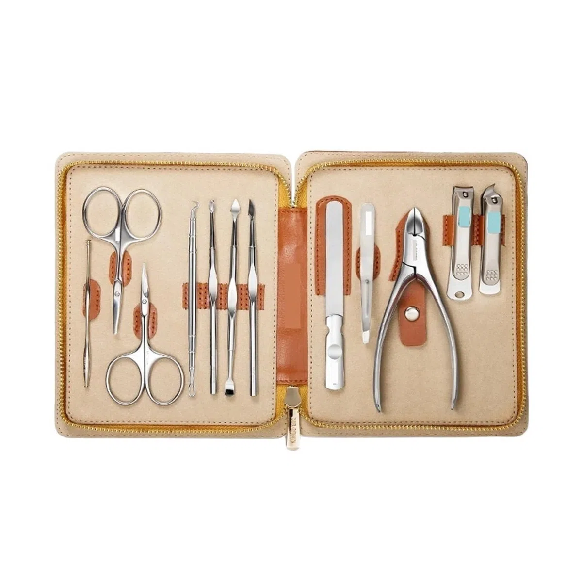 Set Manicura 12 En 1Kit Acero
