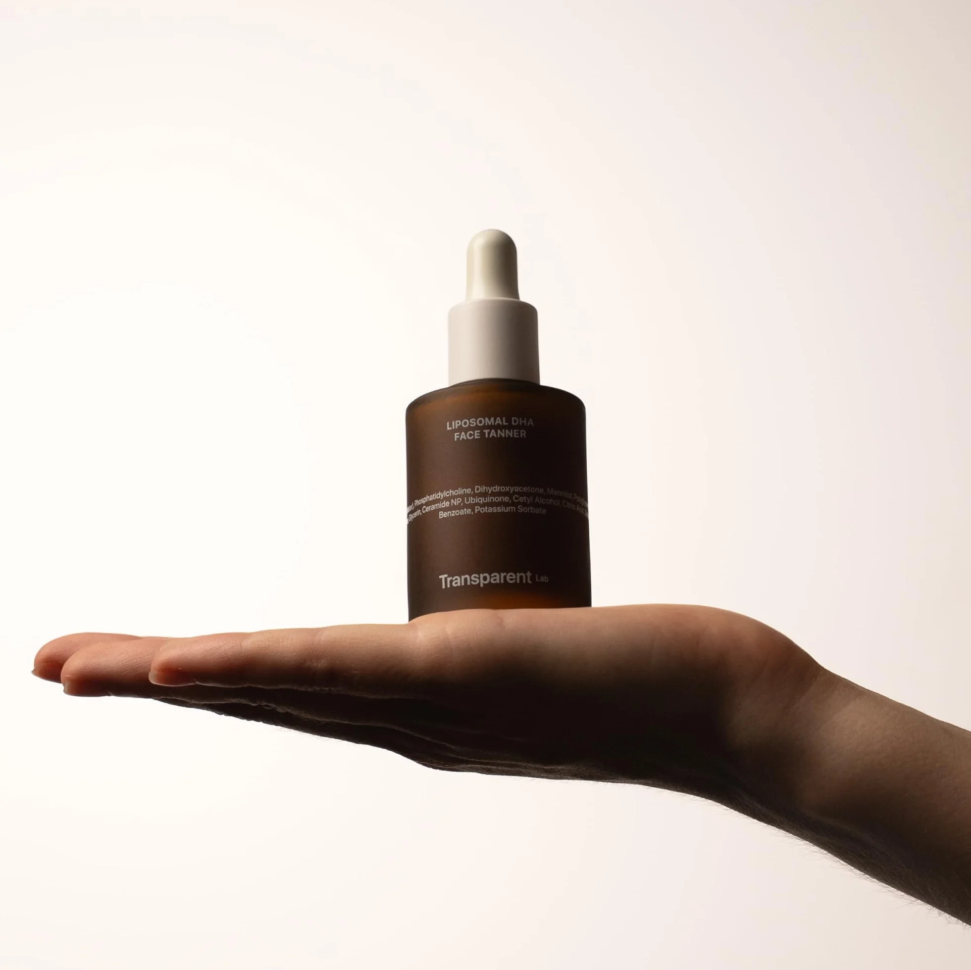 Transparent Lab Liposomal DHA Face Tanner 30 ml – Autobronceador Facial Progresivo con 6% DHA Encapsulado, Bronceado Natural sin Sol, Efecto Glow Uniforme y Larga Duración