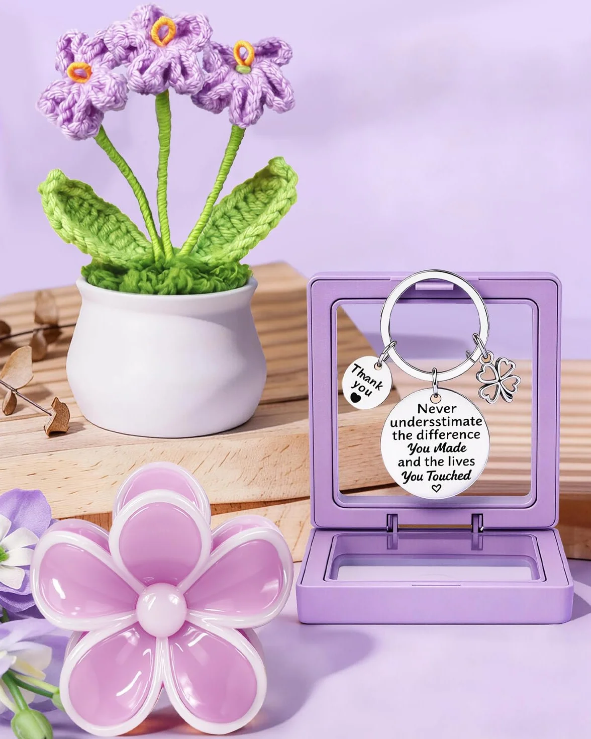 LIVEHITOP Regalo Mujer, Regalos Originales para Mujer, Amigas Madre Hermana Esposa 7PCS Regalo Set Incluye Taza Termica Cumpleaños, San Valentín, Día de la Madre, Navidad