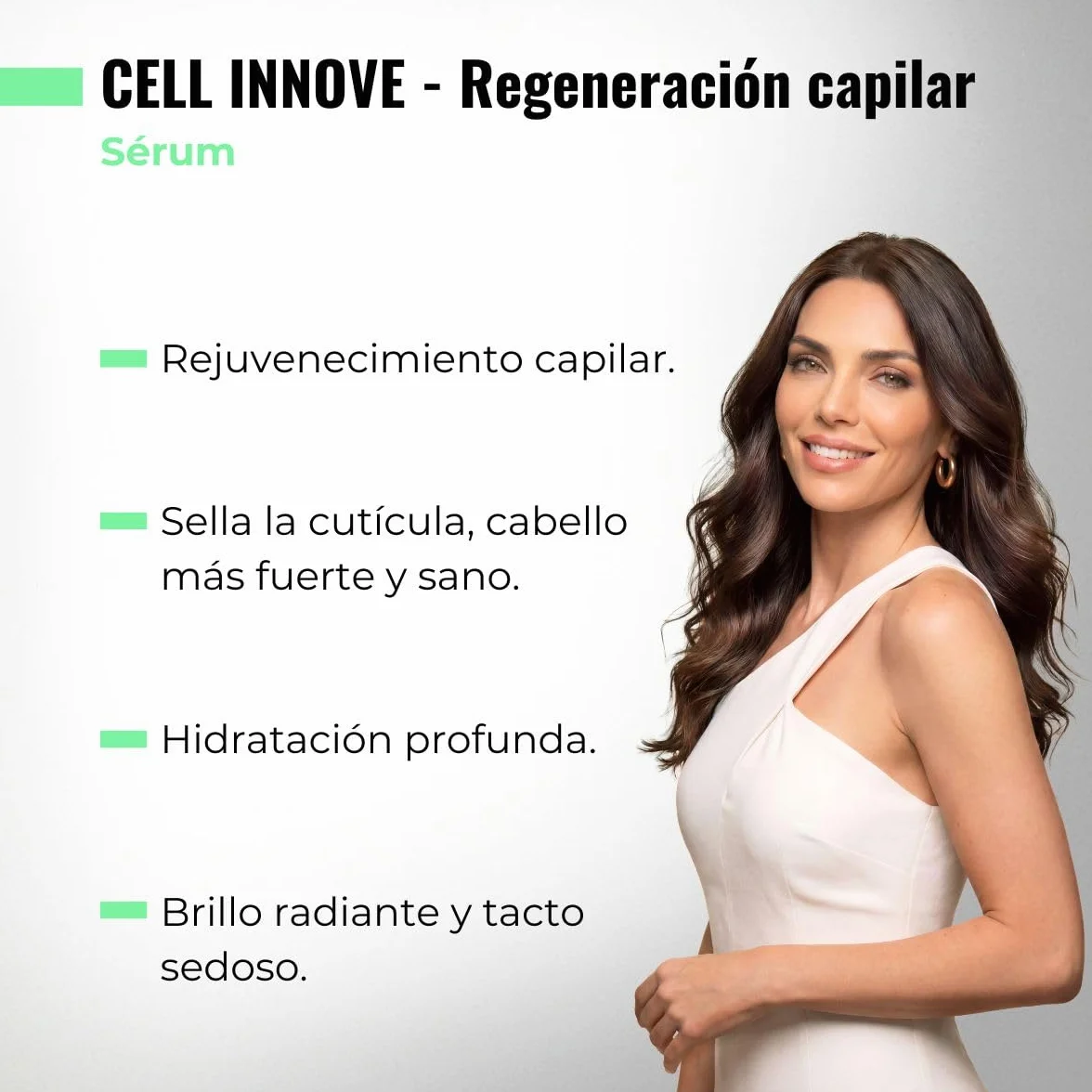 abril et nature - Cell Innove - Sérum Pelo Profesional - Regenera y Rejuvenece - Todo tipo de cabellos - Concentrado con Células Madre Vegetales - Sellador de la Cutícula - 100 ml