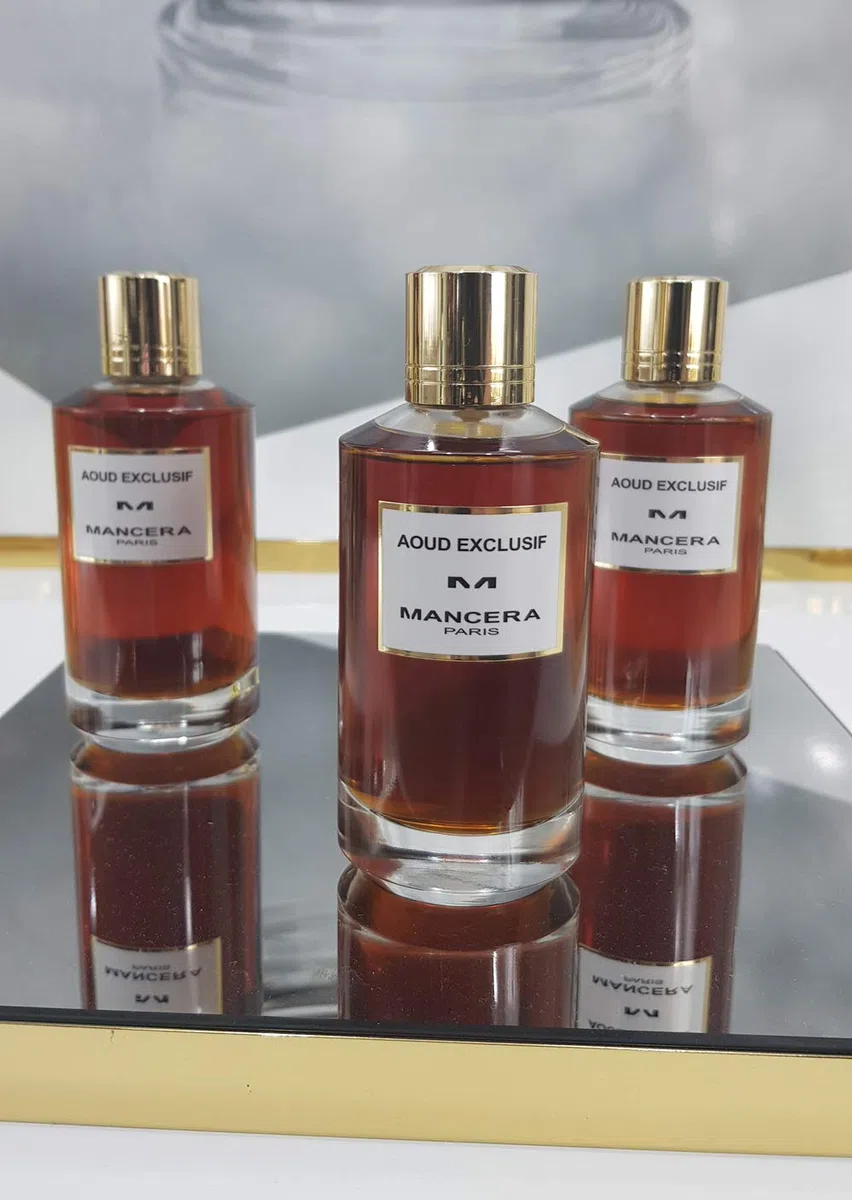 100% Authentic MANCERA AOUD EXCLUSIF Eau de Perfume 120ml Made in France + 2 Mancera Samples + 30ml Skincare