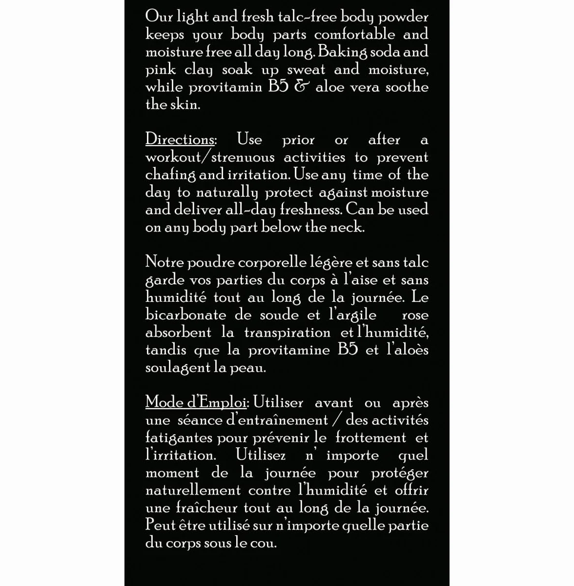 Los productos Brickell para hombres Stay Fresh Body Powder para hombres, naturales y orgánicos libres de talco, absorben el sudor, mantienen la piel seca (Perfumado, 142 g)
