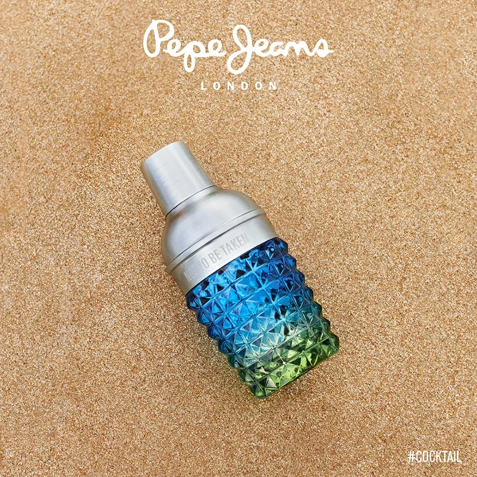 Pepe Jeans Cocktail Edition For Him Estuche Regalo Perfumes Hombre Pack de 3 Piezas Eau de Toilette 30ml, After Shave 50ml y Shower Gel 50ml Set Fragancia Cítrica, Amaderada y Especiada