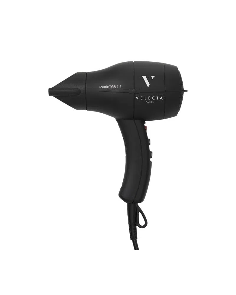 Velecta Paris - Secador de pelo profesional - ICONIC TGR 1.7 (Negro intenso)