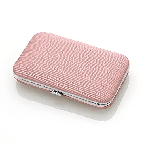 Cortaúñas para pies, Juego de cortaúñas Negro, Juego de Herramientas de manicura para uñas de 18 Piezas con Pintura elástica, Juego de cortaúñas Elegante y Funcional