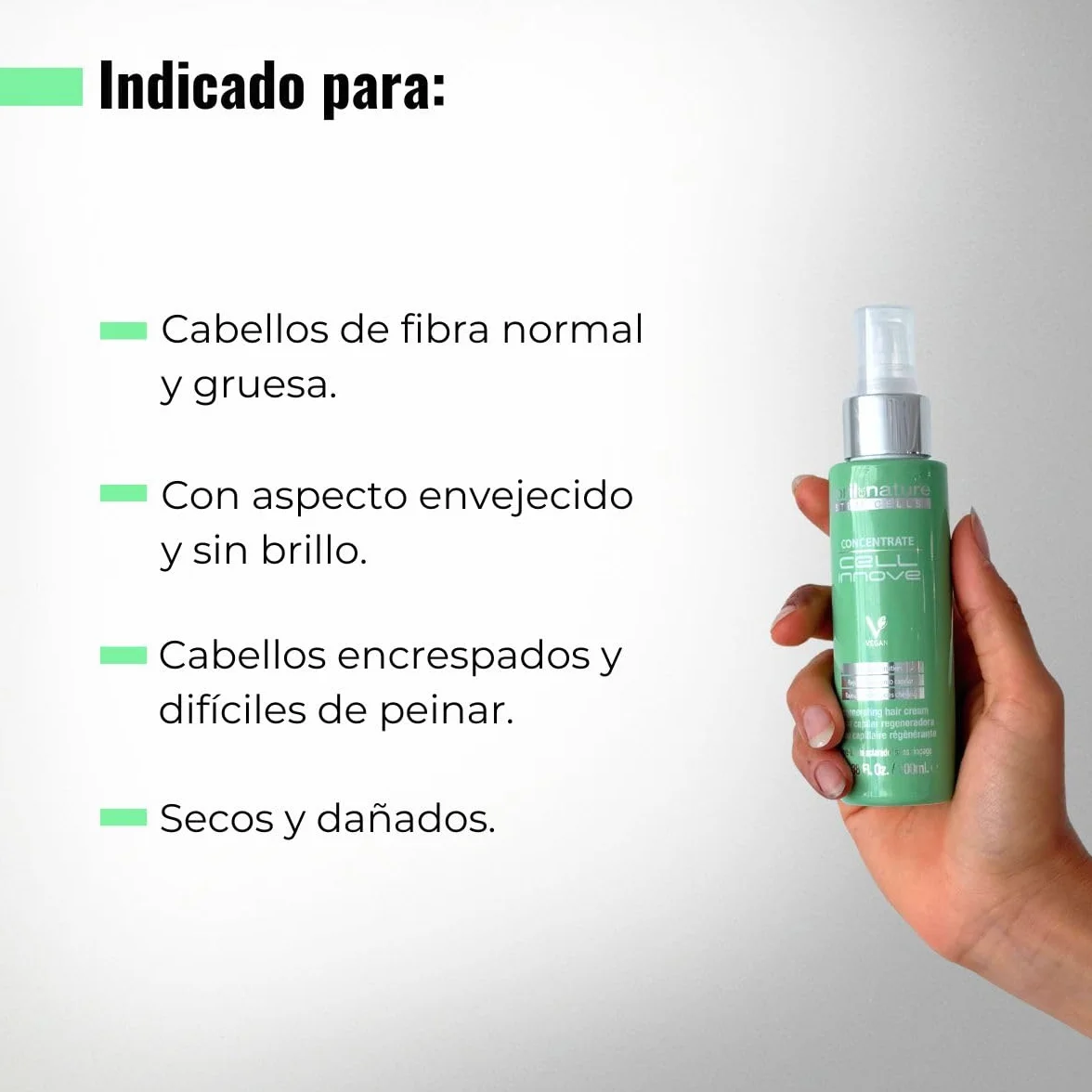 abril et nature - Cell Innove - Sérum Pelo Profesional - Regenera y Rejuvenece - Todo tipo de cabellos - Concentrado con Células Madre Vegetales - Sellador de la Cutícula - 100 ml