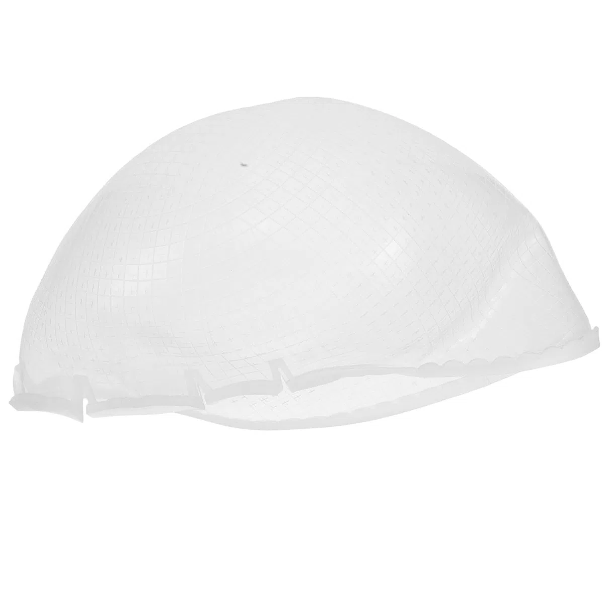 Zerodeko Gorro de Silicona para Teñir el Cabello con Agujeros Cruzados, Elástico y Reutilizable, Aplicación Precisa para Salón y Uso Doméstico