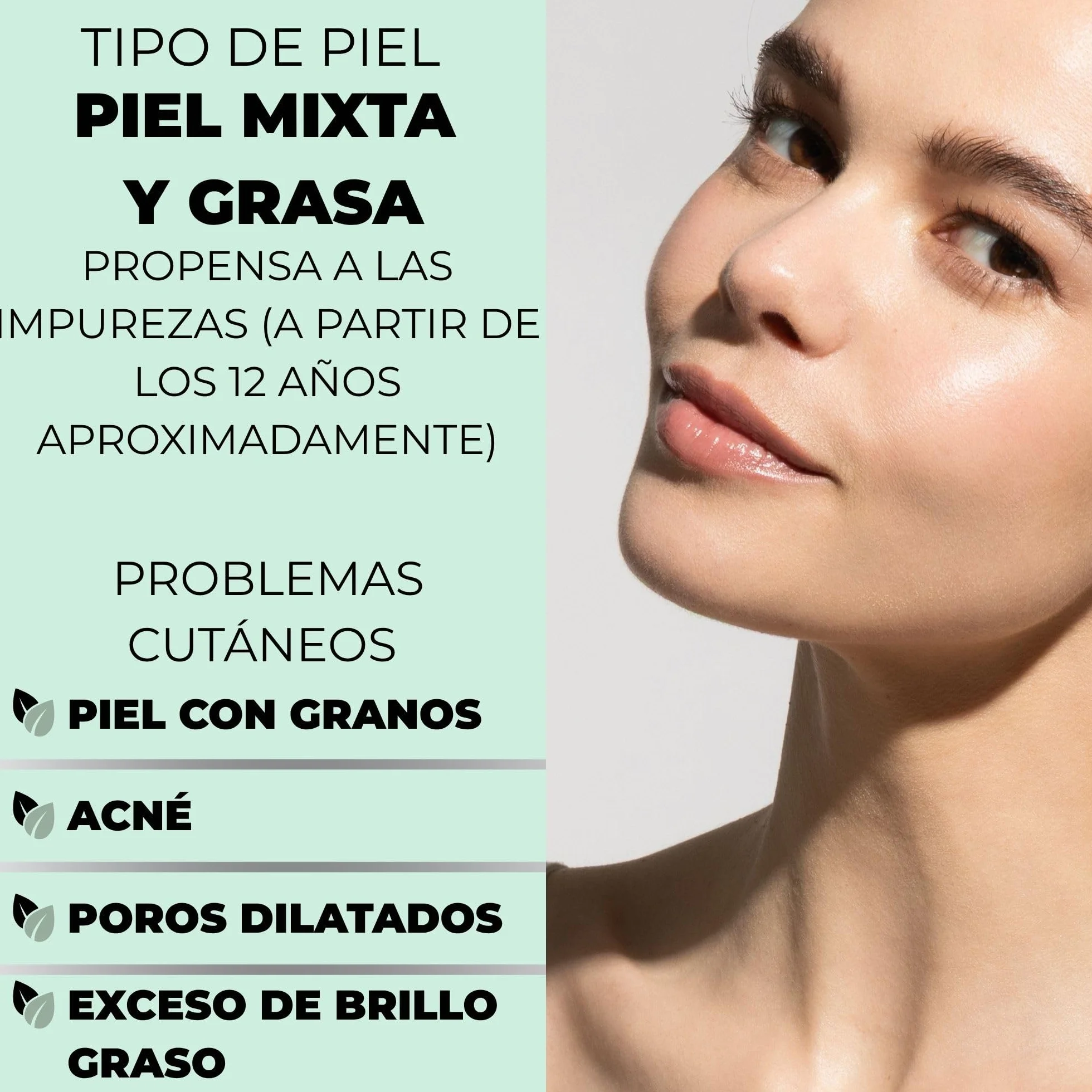Afrodita Professional Niacinamida Gel limpiador para pieles grasas y mixtas, limpiador facial suave con ácido hialurónico, limpieza profunda de poros, 94% de origen natural, sin alcohol ni sulfatos