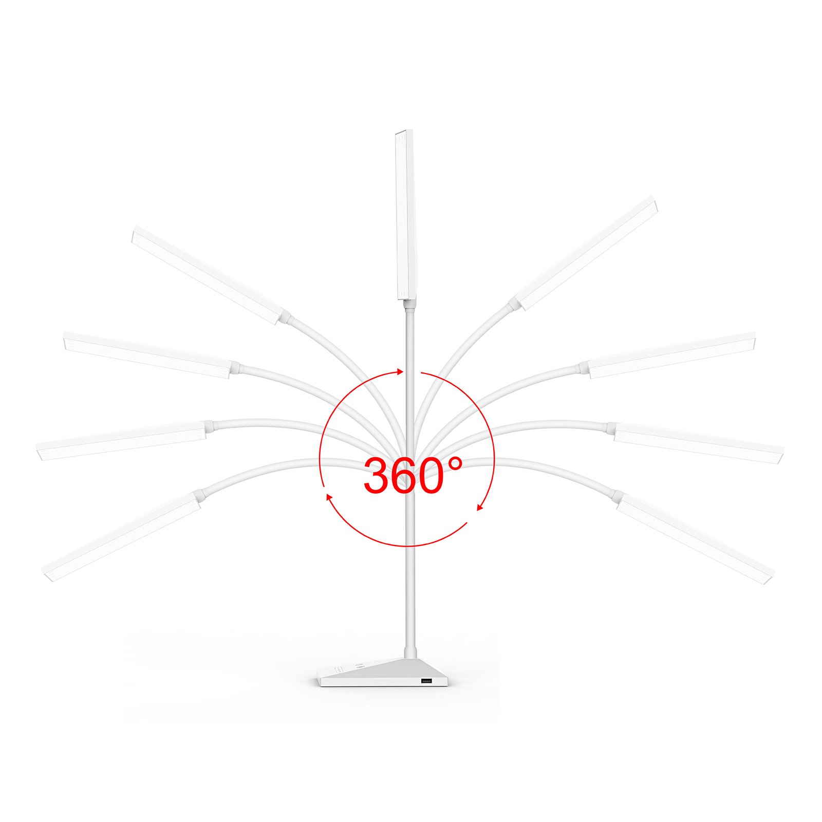 Dimmable LED Desk Lamp with USB Charging Port