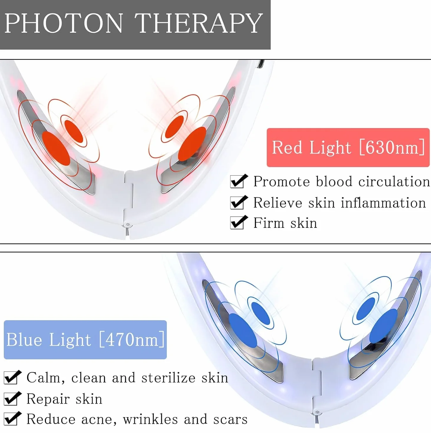 Reductor de Papada Masajeador Facial Electrico, Dispositivo de Belleza Facial para Papada EMS Vface de 5 Modos Reductor con Control Remoto, Papada Reductor Mujer para Quita Papada y Contorno Facial