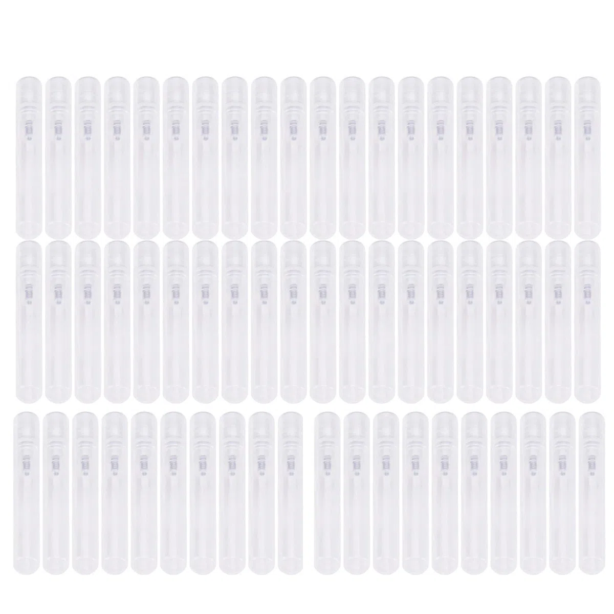 1000 Unids/Lote 5Ml Botella de de Plástico Transparente Vacío Maquillaje Perfume Atomizador Botella Recargable