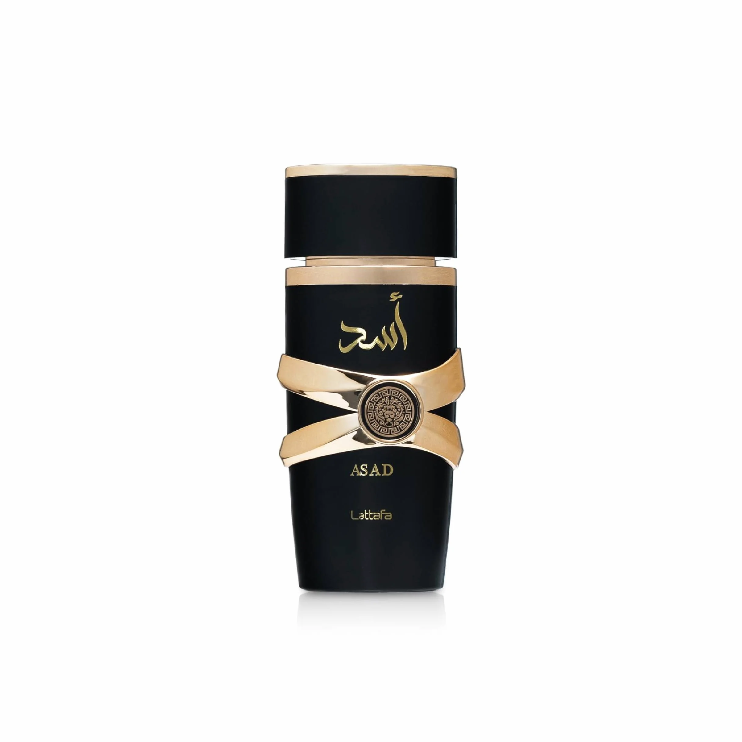 Lattafa Asad Perfume, fragancia refrescante de madera y almizcle, 100 ml, perfume unisex (paquete de 1)
