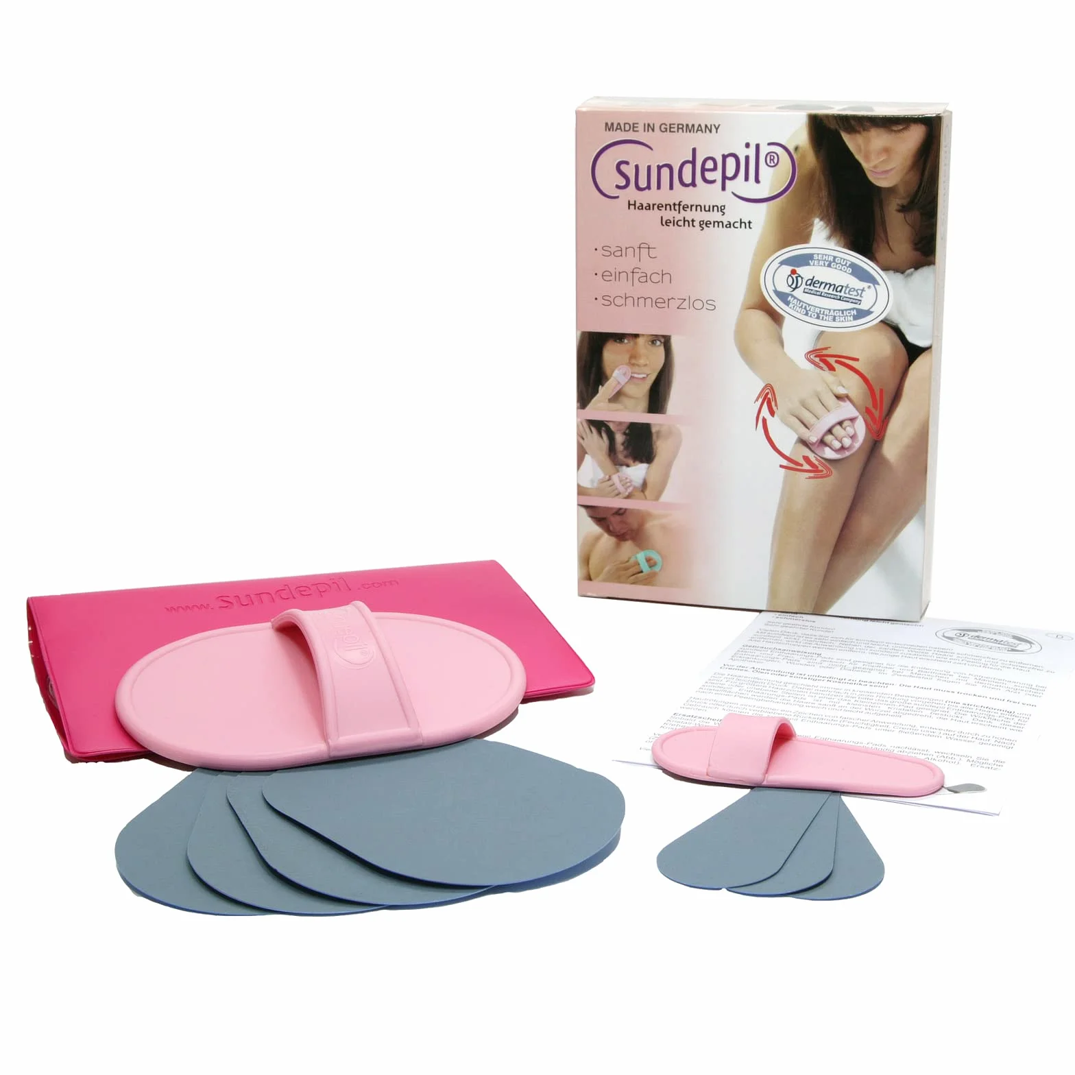 Almohadillas depilatorias