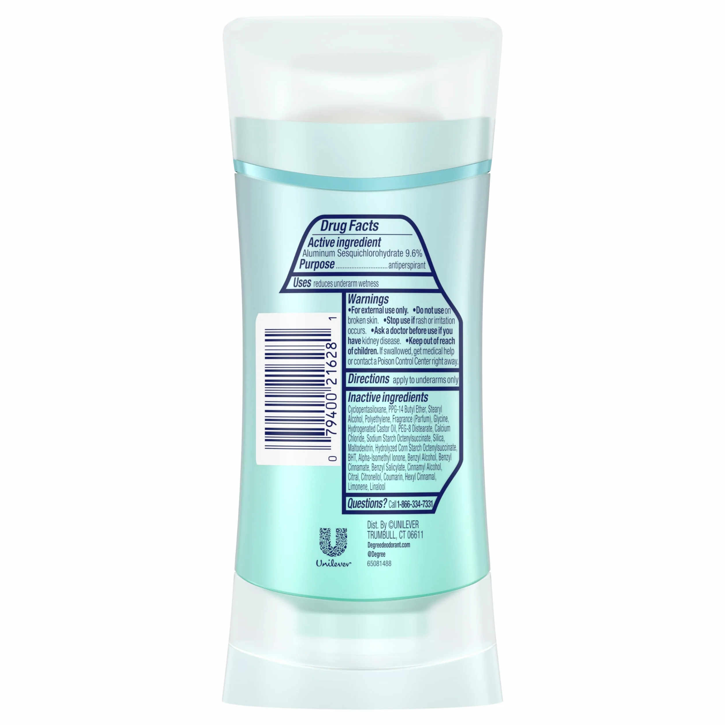 Degree Women Antiperspirant Deodorant Stick Twin Pack, Pure Clean 2.6 oz by Degree