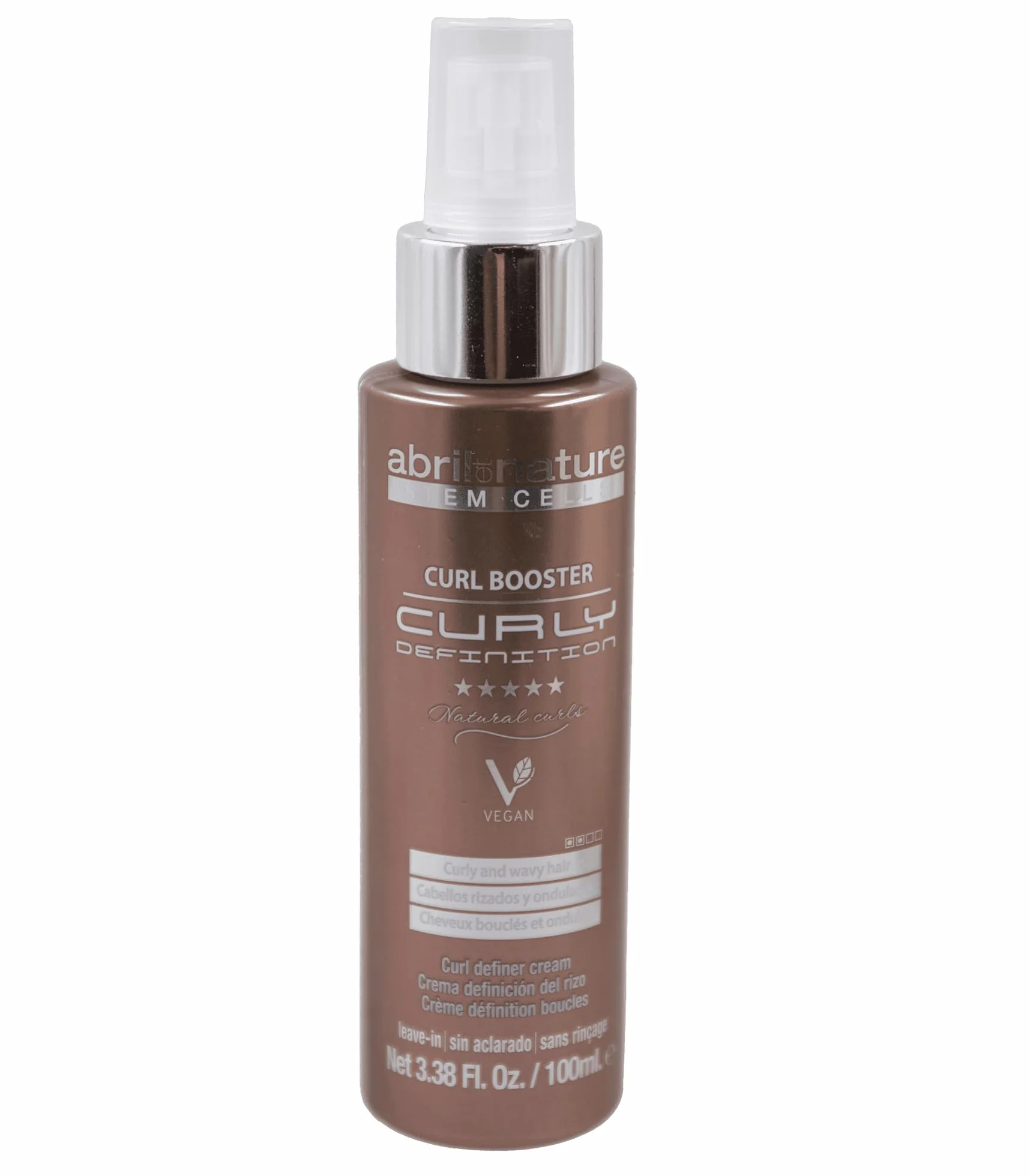 abril et nature - Sérum profesional para cabello rizado y ondulado Curly Definition - Fija y define los rizos con resultados de larga duración - Repara los daños y recupera la hidratación - 100ml