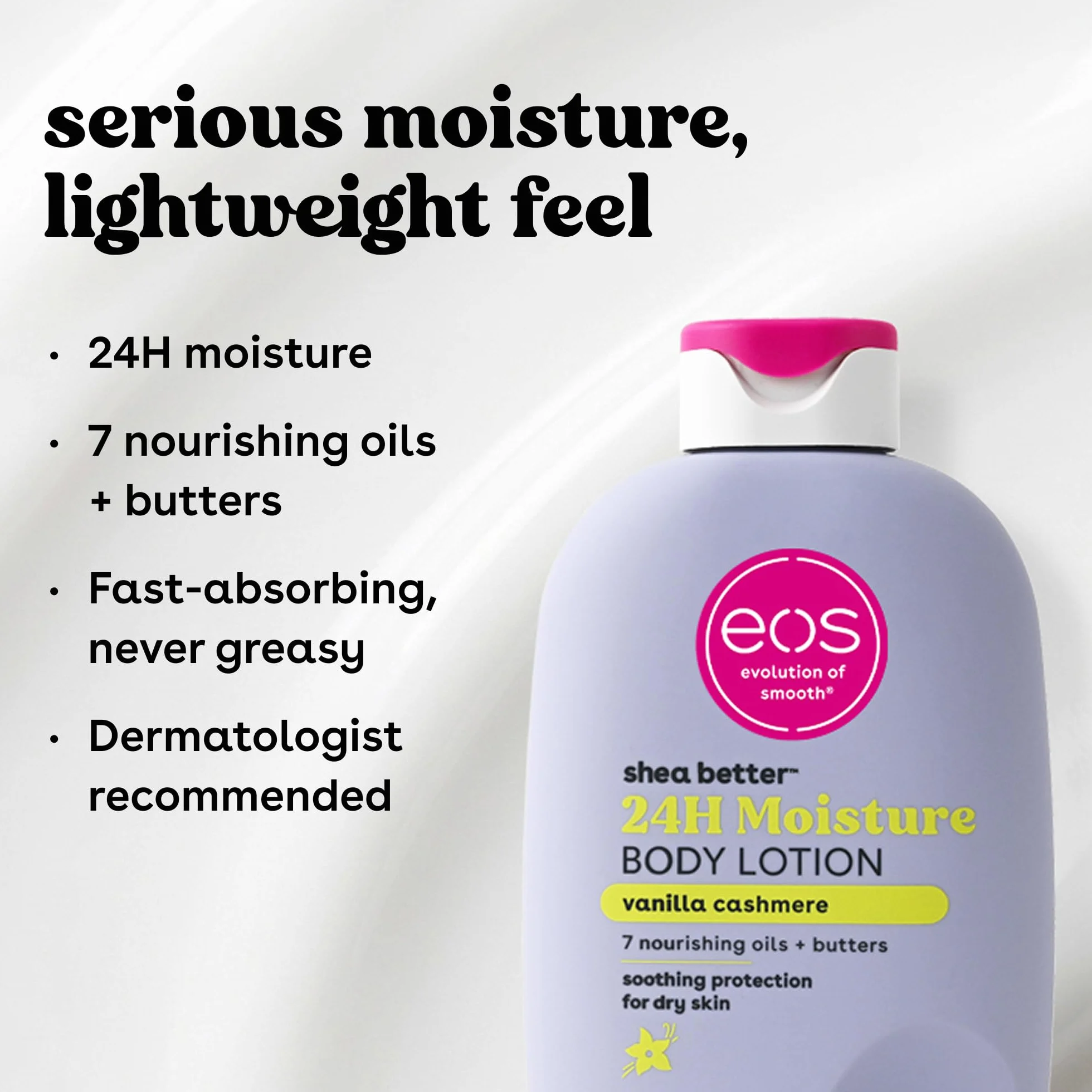 EOS Shea Better 24H Moisture Body Lotion Vanilla Cashmere